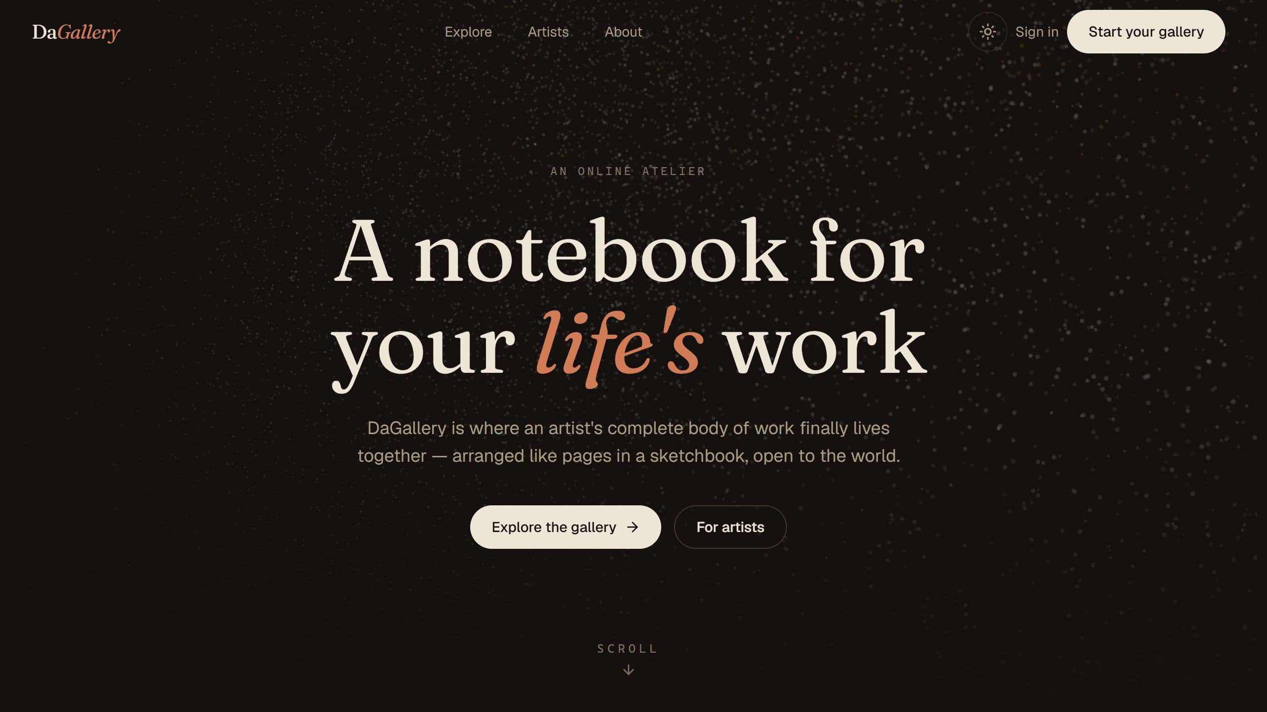 DaGallery — screenshot